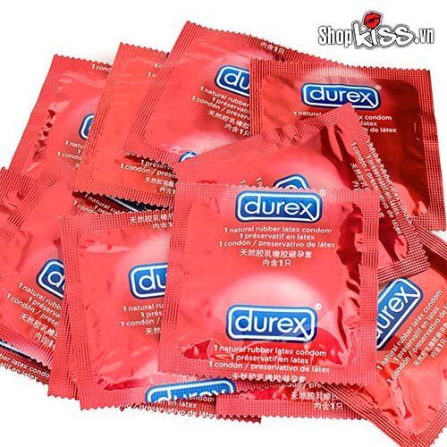 Bao cao su siêu mỏng Durex Love – Hộp 10 cái