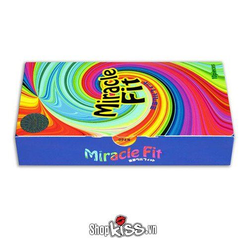 Bao cao su size nhỏ Sagami Miracle Fit – Hộp 10 cái