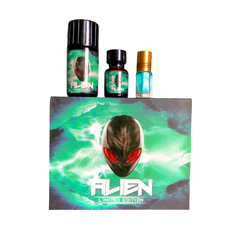 Combo Nước ngửi giãn hậu môn Alien xanh Limited Edition 40ml dành cho Top Bot chính hãng