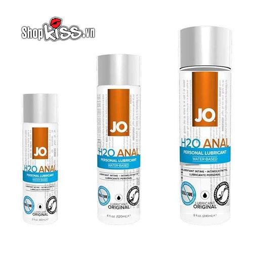 Gel bôi trơn hậu môn Jo H2O Anal 60ml