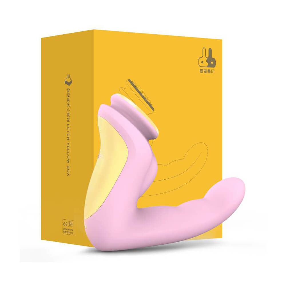 Máy massage điểm G Leten Finger Vibrator hình ngón tay rung toả nhiệt