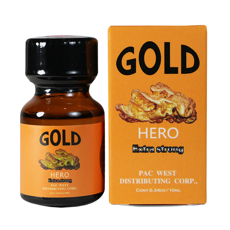 Nước ngửi giãn hậu môn Gold Hero Extra Strong 10ml chính hãng cho Top Bot