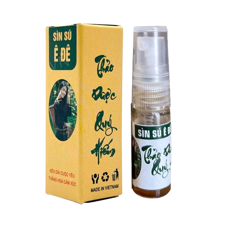 Sìn sú dân tộc Ê Đê chính hãng dạng xịt kéo dài thời gian quan hệ chai nhỏ 5ml