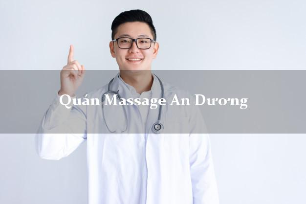 Quán Massage An Dương Hải Phòng tốt nhất