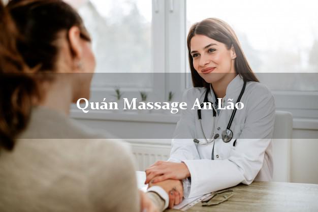 Quán Massage An Lão Bình Định giá rẻ