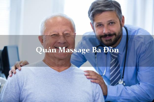 Quán Massage Ba Đồn Quảng Bình uy tín