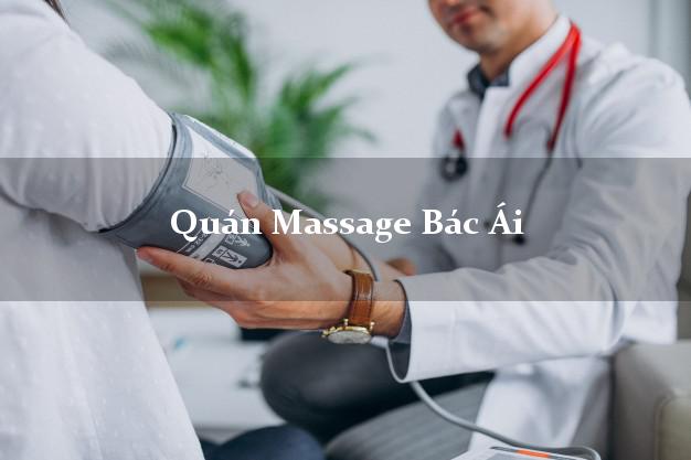 Quán Massage Bác Ái Ninh Thuận uy tín