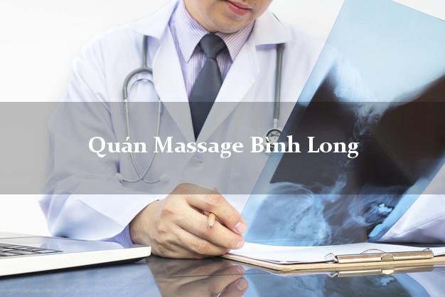 Quán Massage Bình Long Bình Phước tốt nhất