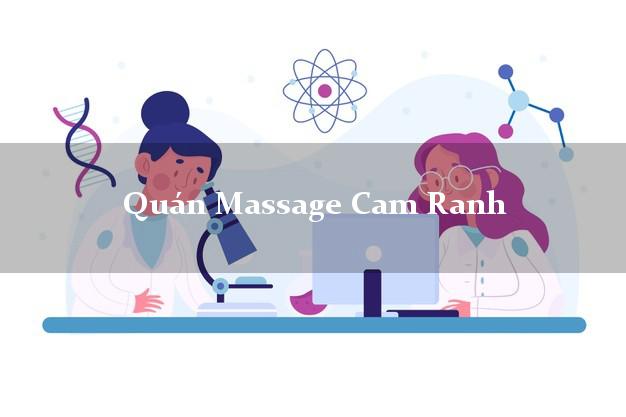 Quán Massage Cam Ranh Khánh Hòa chuyên nghiệp