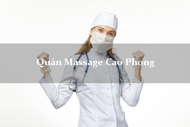 Quán Massage Cao Phong Hòa Bình AZ