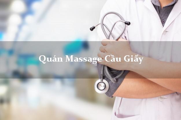 Quán Massage Cầu Giấy Hà Nội A - Z