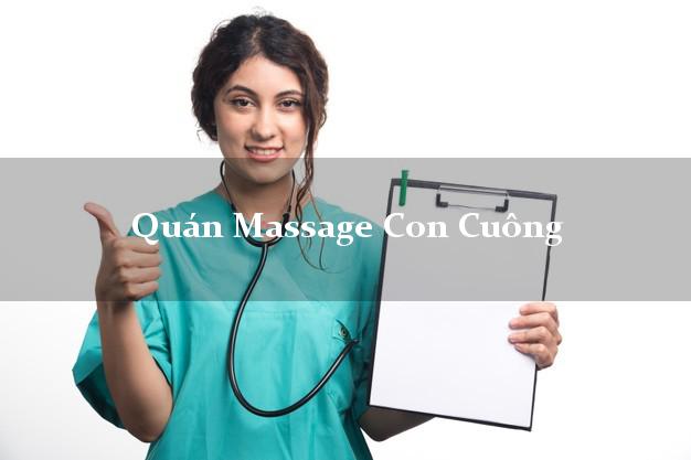 Quán Massage Con Cuông Nghệ An uy tín