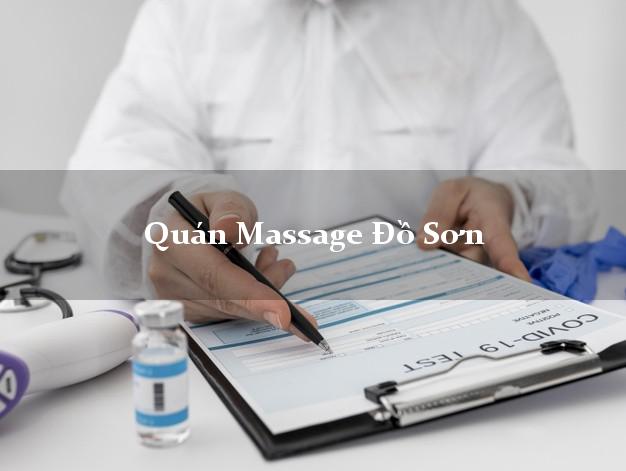 Quán Massage Đồ Sơn Hải Phòng chuyên nghiệp