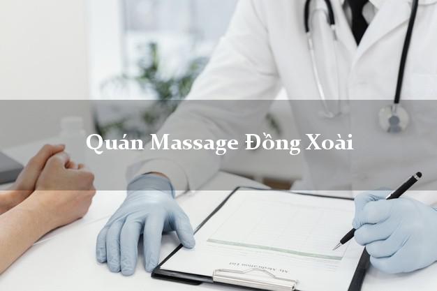 Quán Massage Đồng Xoài Bình Phước tốt nhất