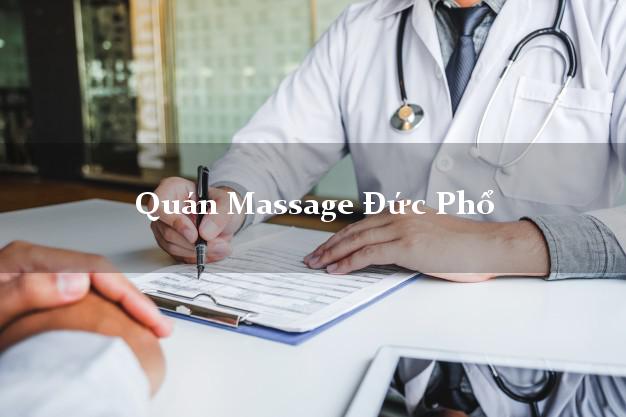 Quán Massage Đức Phổ Quảng Ngãi uy tín