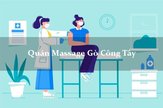 Quán Massage Gò Công Tây Tiền Giang A - Z