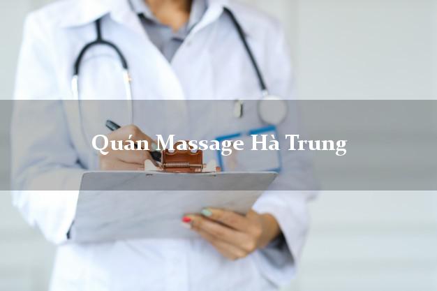 Quán Massage Hà Trung Thanh Hóa uy tín