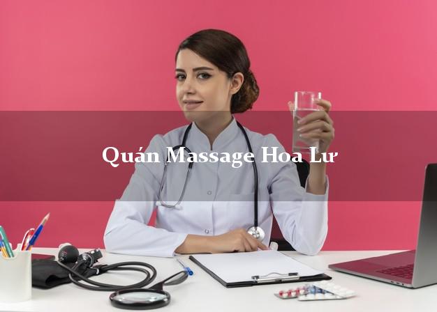 Quán Massage Hoa Lư Ninh Bình giá rẻ