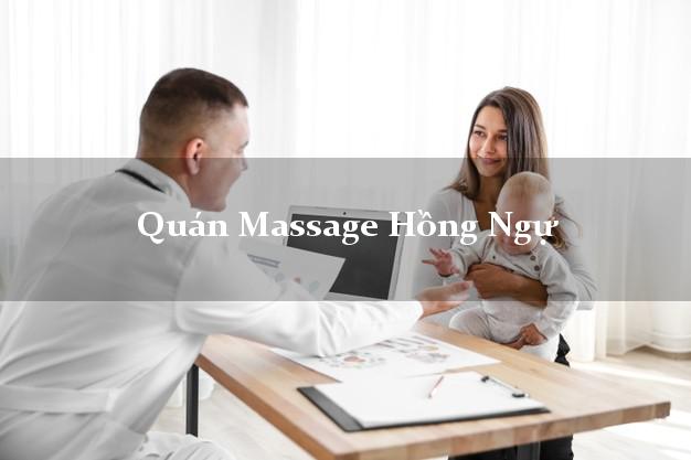 Quán Massage Hồng Ngự Đồng Tháp uy tín