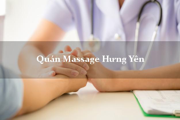 Quán Massage Hưng Yên chuyên nghiệp