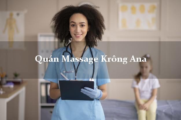 Quán Massage Krông Ana Đắk Lắk A - Z