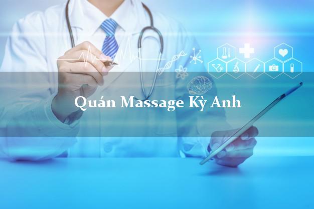 Quán Massage Kỳ Anh Hà Tĩnh chuyên nghiệp