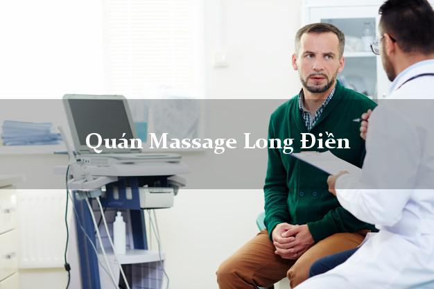 Quán Massage Long Điền Bà Rịa Vũng Tàu chuyên nghiệp