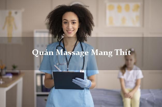 Quán Massage Mang Thít Vĩnh Long giá rẻ