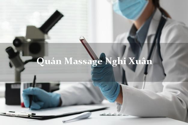 Quán Massage Nghi Xuân Hà Tĩnh tốt nhất