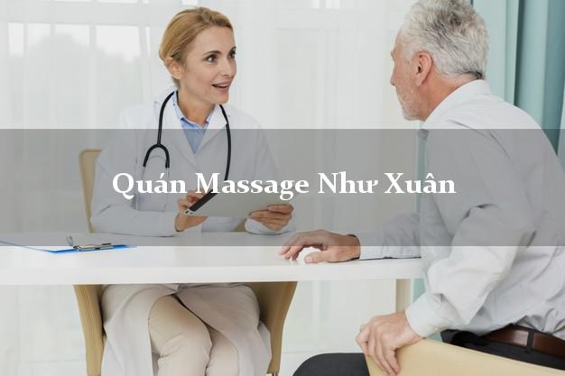 Quán Massage Như Xuân Thanh Hóa AZ