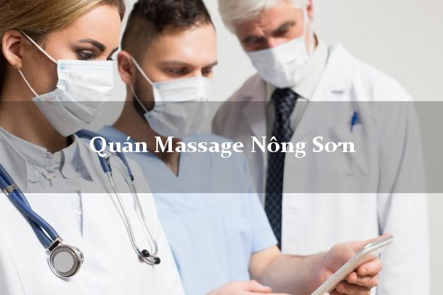 Quán Massage Nông Sơn Quảng Nam giá rẻ