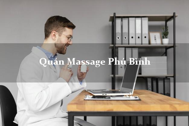 Quán Massage Phú Bình Thái Nguyên giá rẻ