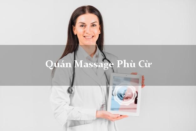 Quán Massage Phù Cừ Hưng Yên chuyên nghiệp