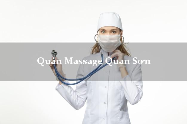 Quán Massage Quan Sơn Thanh Hóa chuyên nghiệp