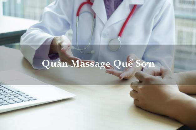 Quán Massage Quế Sơn Quảng Nam AZ