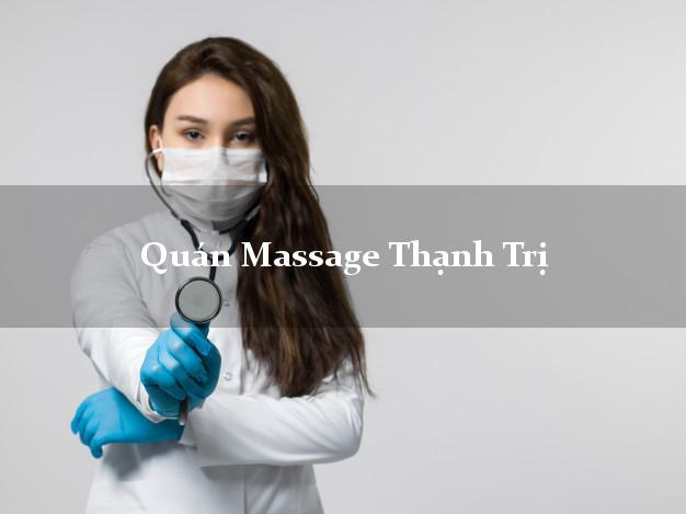 Quán Massage Thạnh Trị Sóc Trăng uy tín