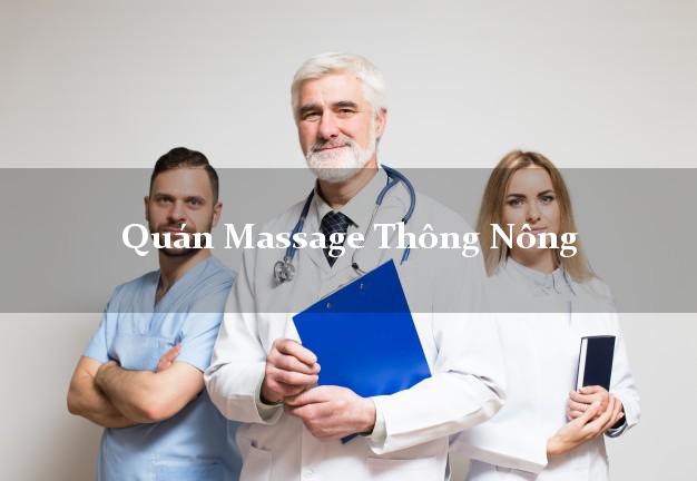 Quán Massage Thông Nông Cao Bằng uy tín