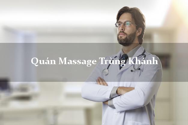 Quán Massage Trùng Khánh Cao Bằng AZ