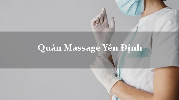 Quán Massage Yên Định Thanh Hóa giá rẻ