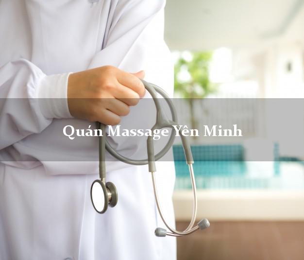 Quán Massage Yên Minh Hà Giang chuyên nghiệp