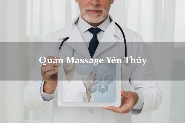 Quán Massage Yên Thủy Hòa Bình uy tín